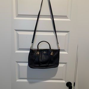 Coach Navy crossbody bag